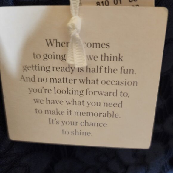 RSVP by Talbots Black Lace Cocktail Dress – New with Tags – Size 4P - Picture 11 of 11